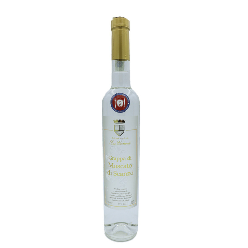 GRAPPA DI MOSCATO DI SCANZO  - 500ml - 45% Vol.