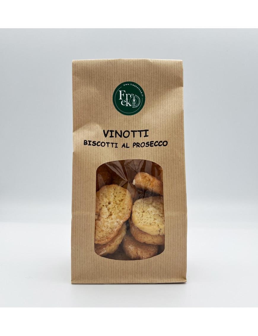 VINOTTI - BISCOTTI ARTIGIANALI  AL PROSECCO BRUT - FATTI A  MANO